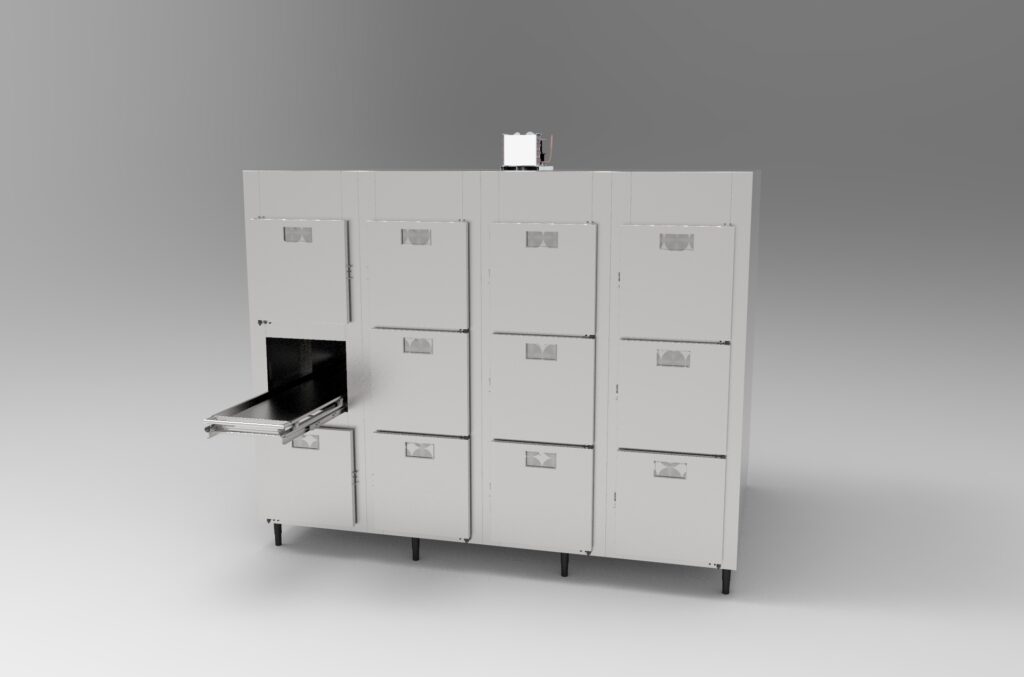 CÂMARA REFRIGERADA PARA/ CONSERVAÇÃO MODULADA COM CAPACIDADE DE 02 A 12 GAVETAS