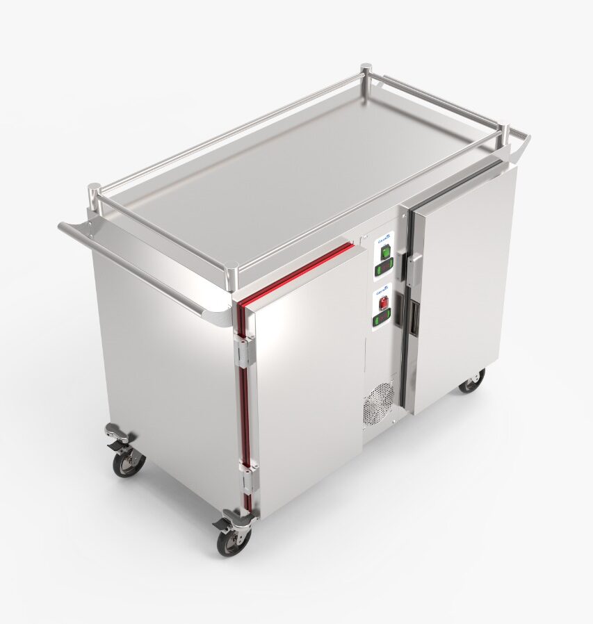 Carro Térmico Aquecido - Refrigerado