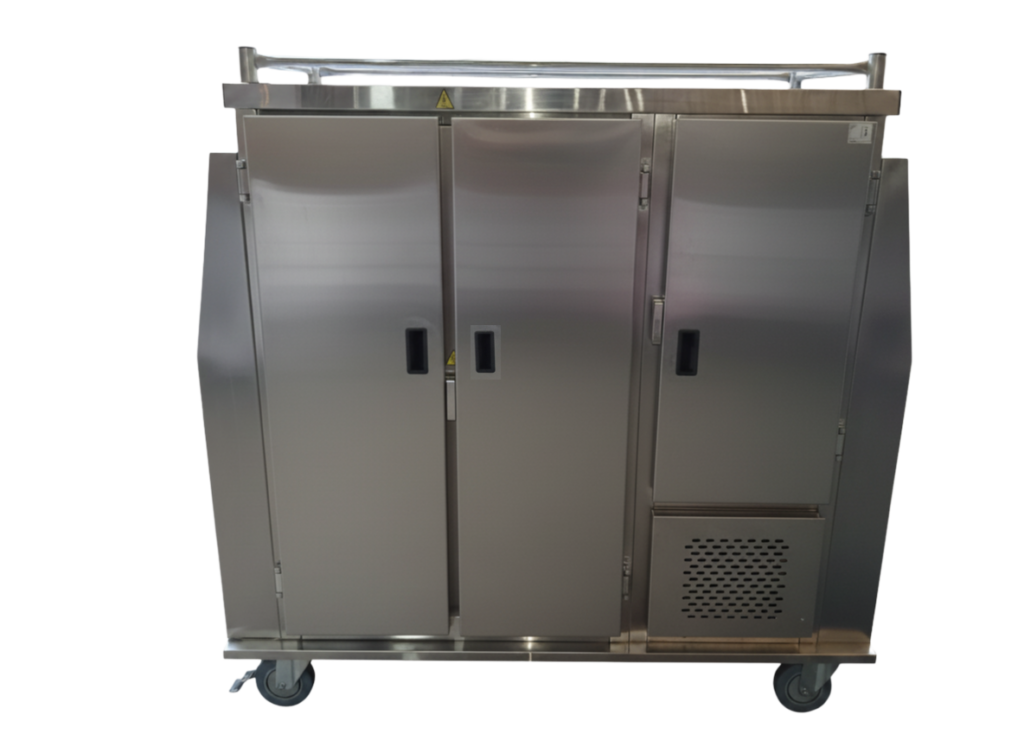 Carro Térmico Refrigerado e Aquecido