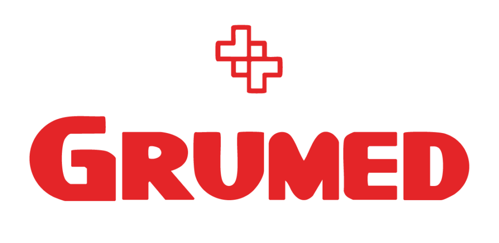 Grumed LOGO ALTERNATIVO VERMELHO