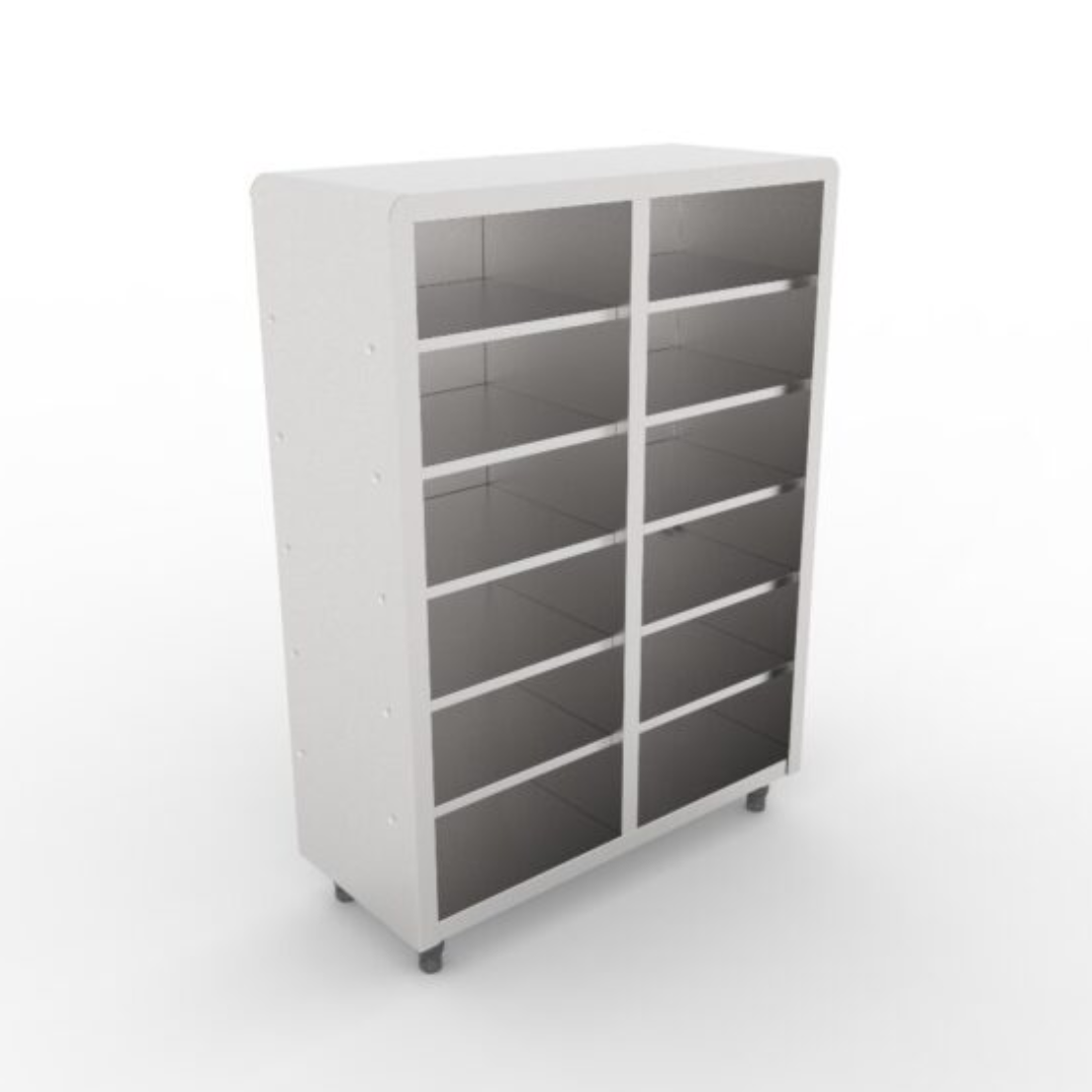 Sapateira De Inox 304 Entrada De Visitante
